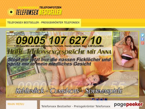 mehr Information : Telefonsex Bestseller